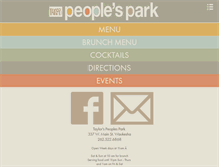 Tablet Screenshot of peoplesparkwaukesha.com